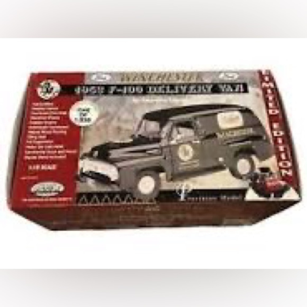 Winchester 1953 F-100 Delivery Van Limited Edition Heavy Die Cast New in box